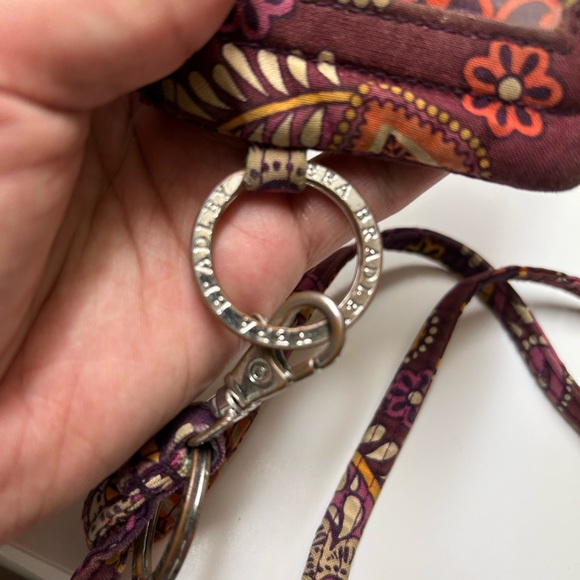 Vera Bradley ID Wallet & Lanyard - Picture 4 of 5